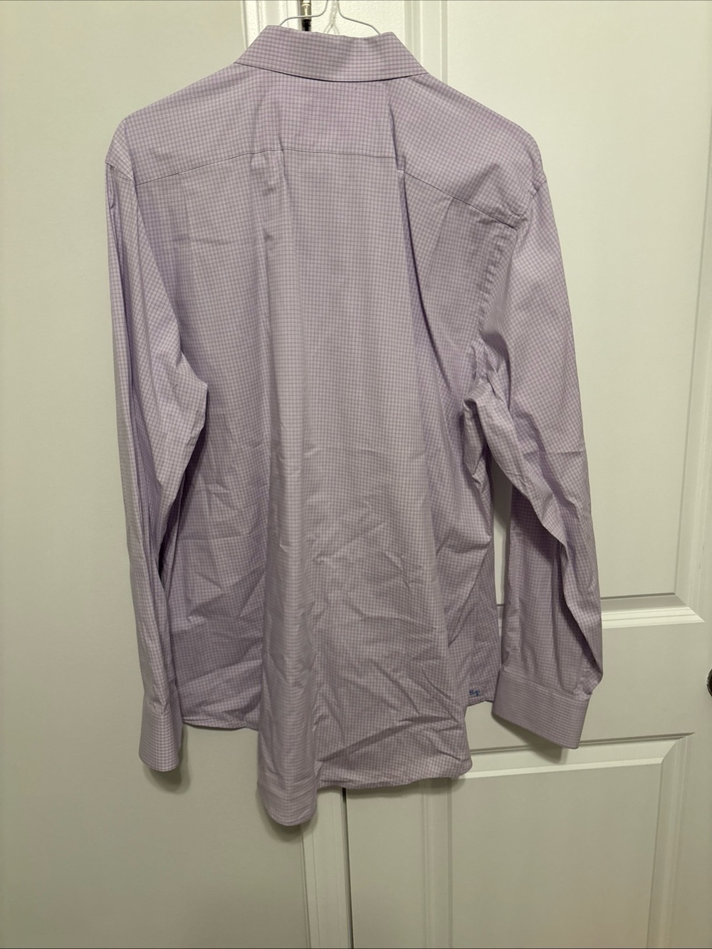 Southern Tide Lavender Check Dress Shirt - Picture 6 of 6